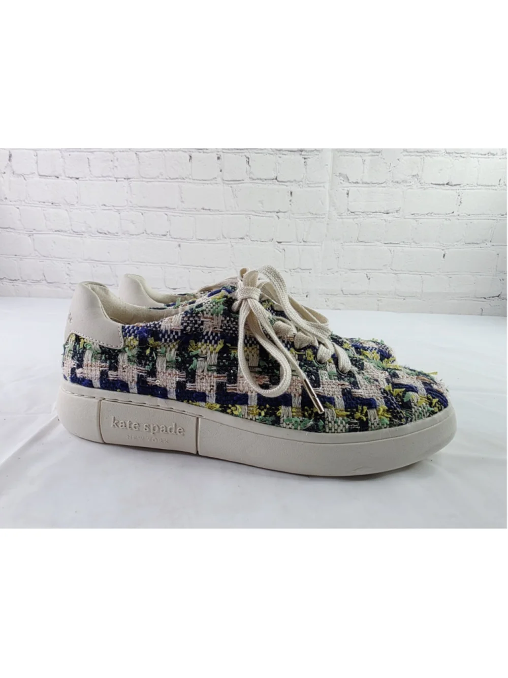 Kate Spade Women’s Lift Sneakers, Multicolor Tweed Size 8B